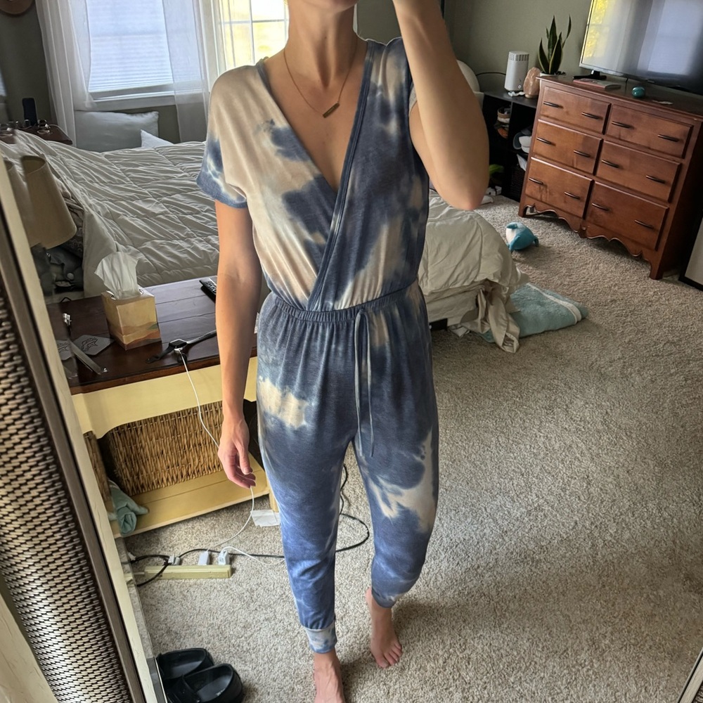 Tie dye jumpsuit